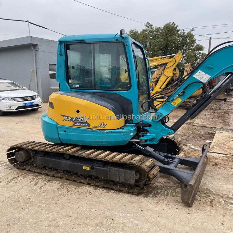 Stosowany mini koparz Kubota35 Japonia pochodzenie niska cena/W drugiej ręce hydrauliczny rower koparz Kubota35 Wysoka jakość