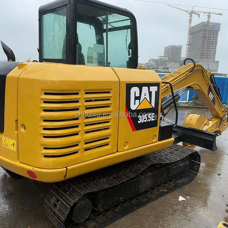 Kot używany grabarz żeglarz 305.5 e2 używany mini grabarz Cat305.5E grabarz z niską ceną CAT 303 kot 306 grabarz