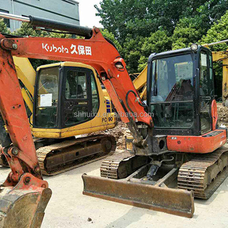 Stosowany mini koparz Kubota55 pochodzenie japońskie niska cena/W drugiej ręce hydrauliczny drapacz Koparz Kubota55 Wysoka jakość
