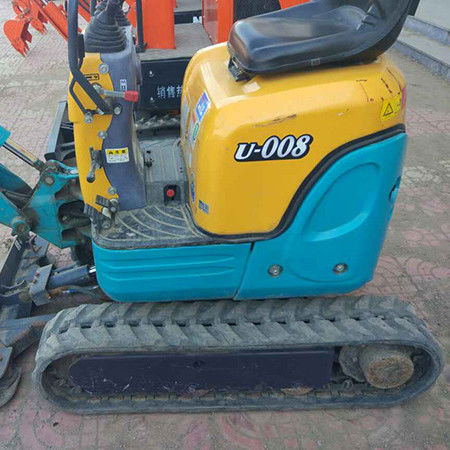 Najlepszy 0,8 Ton Mini Japonia oryginalna kubota U 008 używana koparka w Szanghaju z wielką ceną