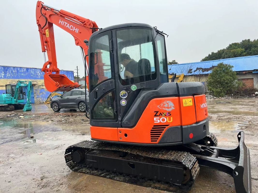 Używany grabarz Hitachi50U/używany mini grabarz Hitachi 55u na sprzedaż używany koparz Hitachi mini koparz 55U
