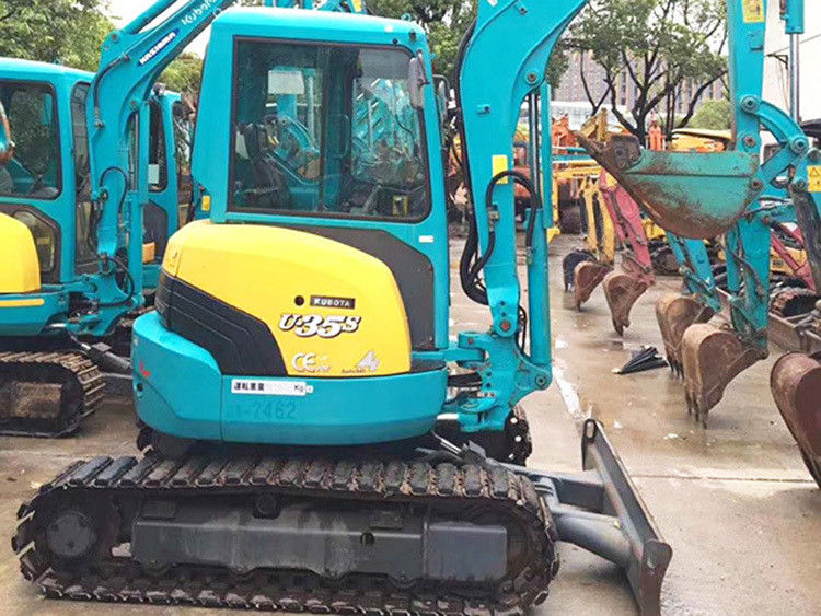 Grabiarka wędrowna KUBOTA35 KXU35/ używany japoński silnik KUBOTA KX35 KX U35 35