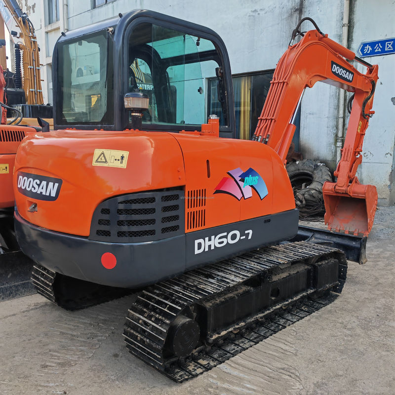 DH60 Dx60 Dh6 Wykorzystana koparka Doosan używana koparka 5,5 tony