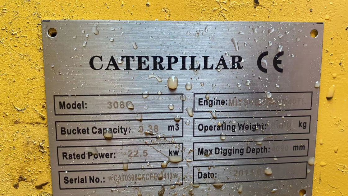 używane koparki CAT308 CAT 308c budowa maszyn ciężkich CAT 303 cat 306 koparka