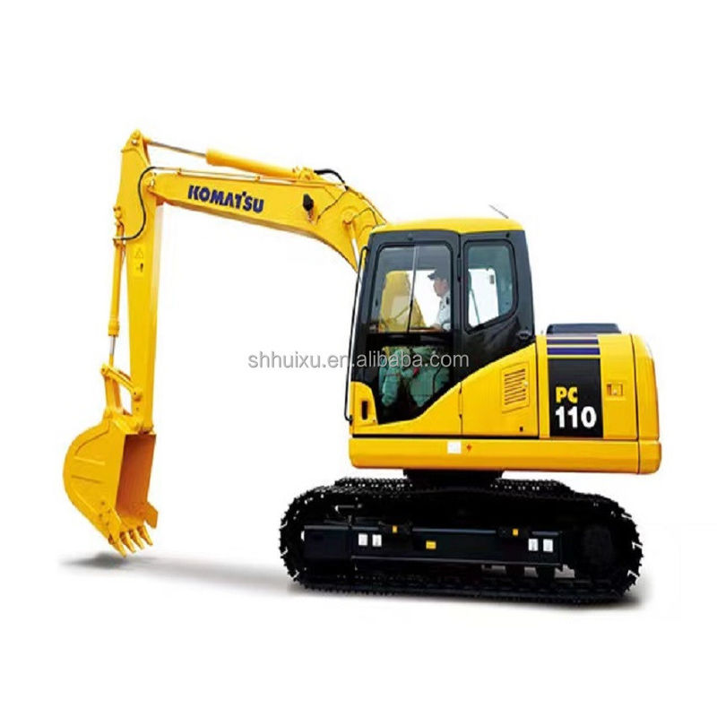 Ręcznie używane koparki do ziemi Komatsu PC110 używane maszyny ręcznie używane koparki do otworów w drzwiach używane koparki do sprzedaży