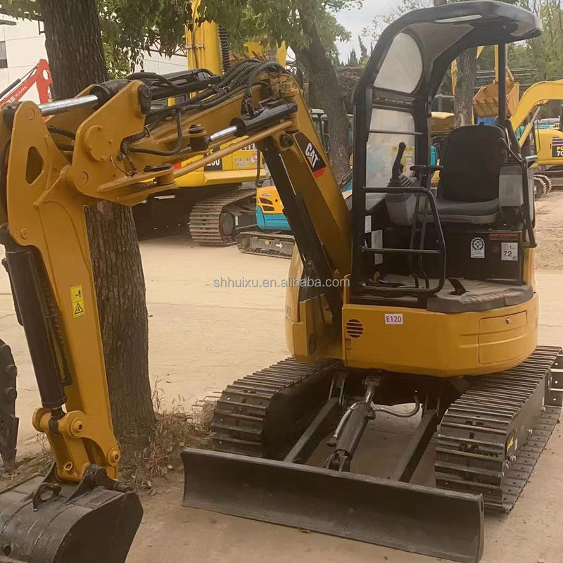 Użyte Mini Excavator Caterpillar Cat 302.5 Excavator 2 tony Mikro wielofunkcyjne maszyny w gorącej sprzedaży CAT 303 Caterpillar w magazynie Cat 306 Excavator