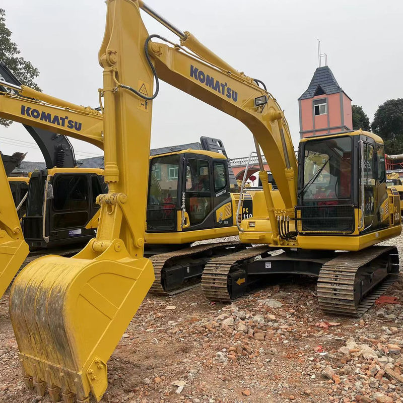 Ręcznie używany koparz Ziemi Komatsu PC130 używane maszyny 13 ton ręcznie używane koparki do otworzenia otworów