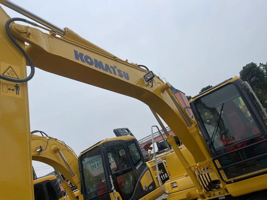 Ręcznie używany koparz Ziemi Komatsu PC130 używane maszyny 13 ton ręcznie używane koparki do otworzenia otworów