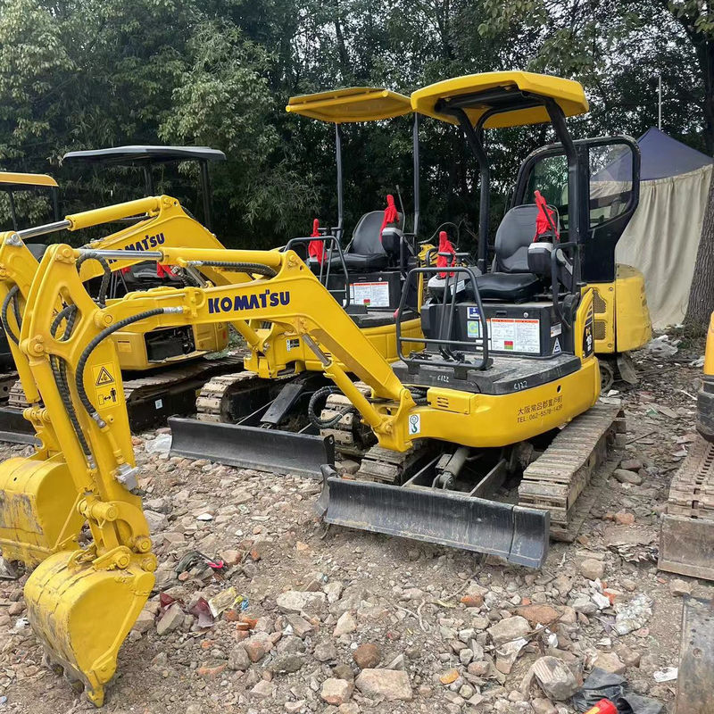 Stosowany mini grabarz Komatsu PC18 mały grabarz używane maszyny mini grabarz używany używany grabarz z drugiej ręki na sprzedaż