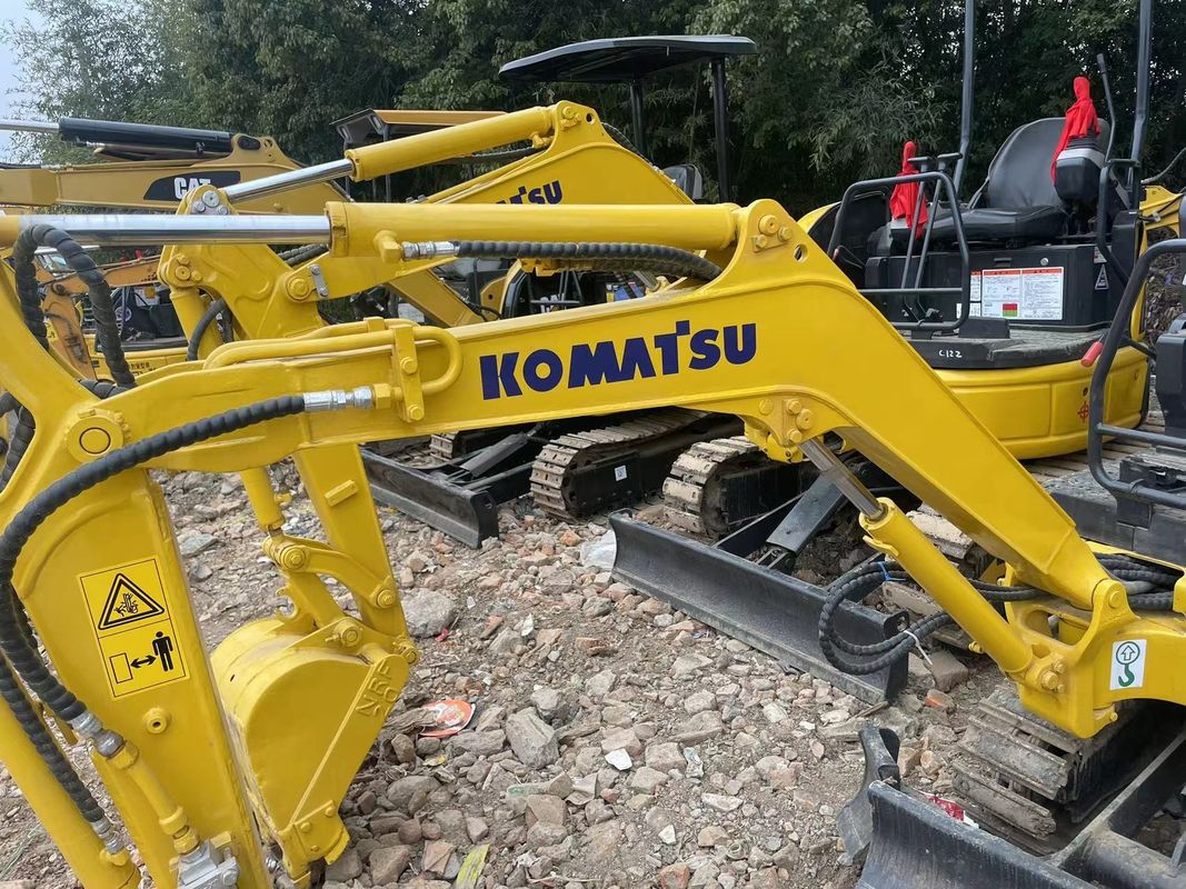 Stosowany mini grabarz Komatsu PC18 mały grabarz używane maszyny mini grabarz używany używany grabarz z drugiej ręki na sprzedaż