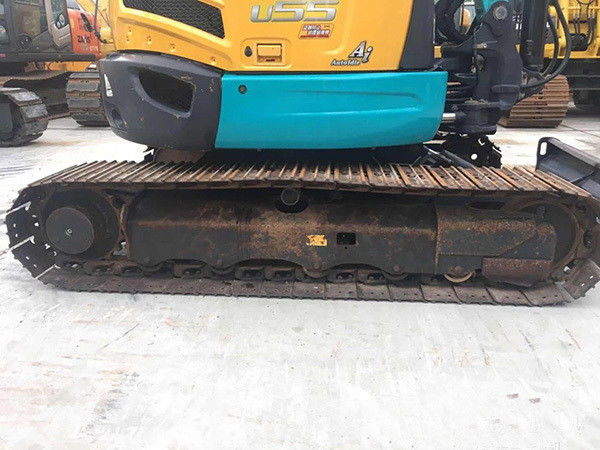 Używany mini grabarz Kubota U55 drugoręczny Kubota mały grabarz Japonia oryginalny Kubota U55 mini grabarz