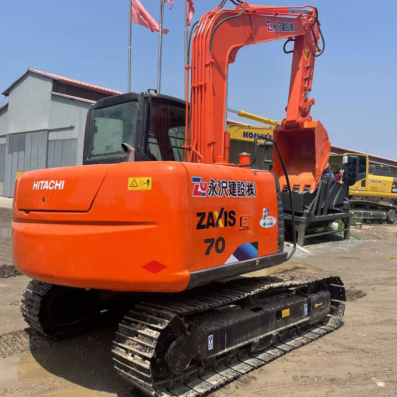 Używane mini koparki Hitachi 70 koparki małe używane maszyny 7 ton ręczne koparki ziemne małe koparki