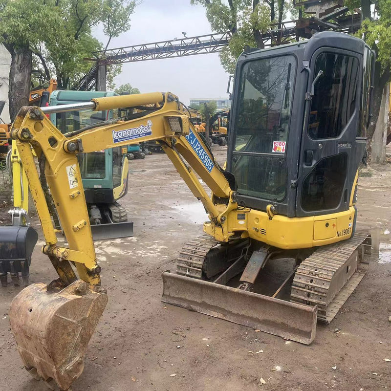 niska cena w magazynie grabarz komatsu PC20 z kabiną grabarz używany w Japonii używany komatsu hydrauliczny grabarz grabarz używany