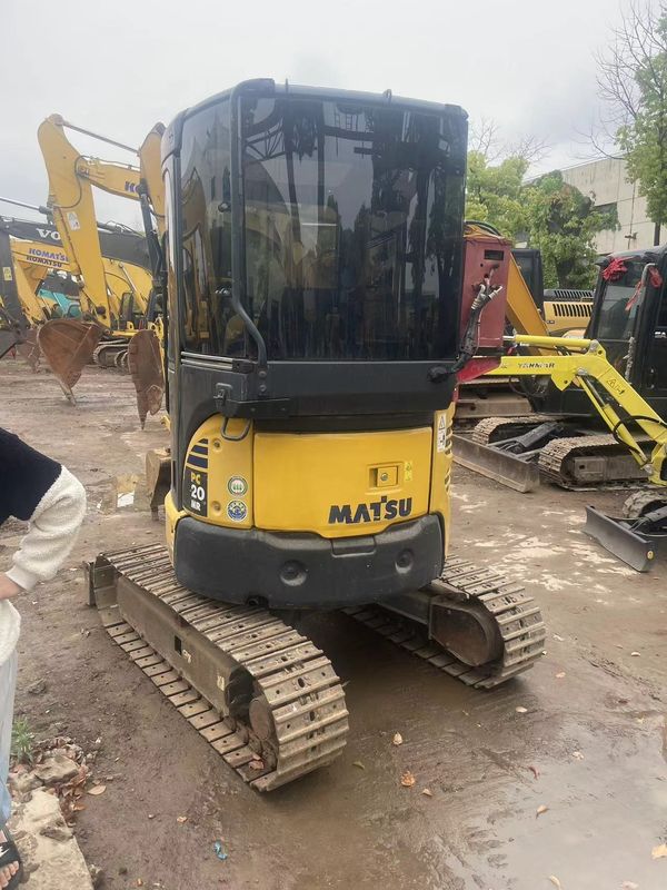 niska cena w magazynie grabarz komatsu PC20 z kabiną grabarz używany w Japonii używany komatsu hydrauliczny grabarz grabarz używany