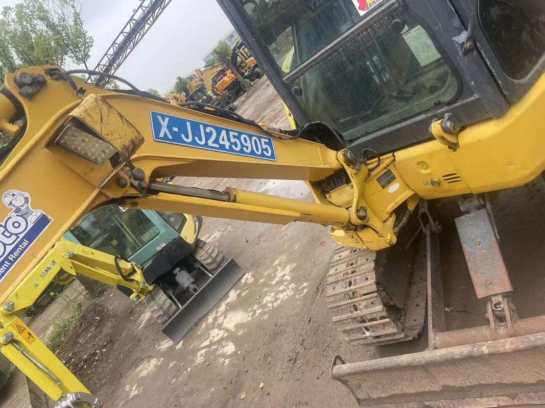 niska cena w magazynie grabarz komatsu PC20 z kabiną grabarz używany w Japonii używany komatsu hydrauliczny grabarz grabarz używany