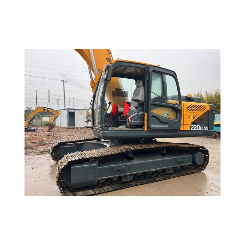 Maszyna budowlana używana hydrauliczna Excavator Hyundai 225-9 marka Korea