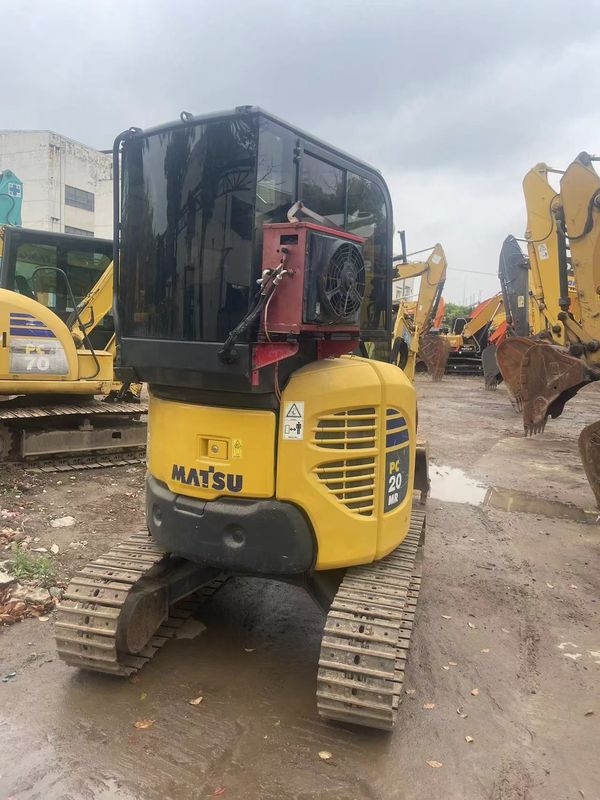 Najlepszy mini grabarz Komatsu PC20 z kabiną mały koparz używane maszyny grabarze mini mini mały grabarz