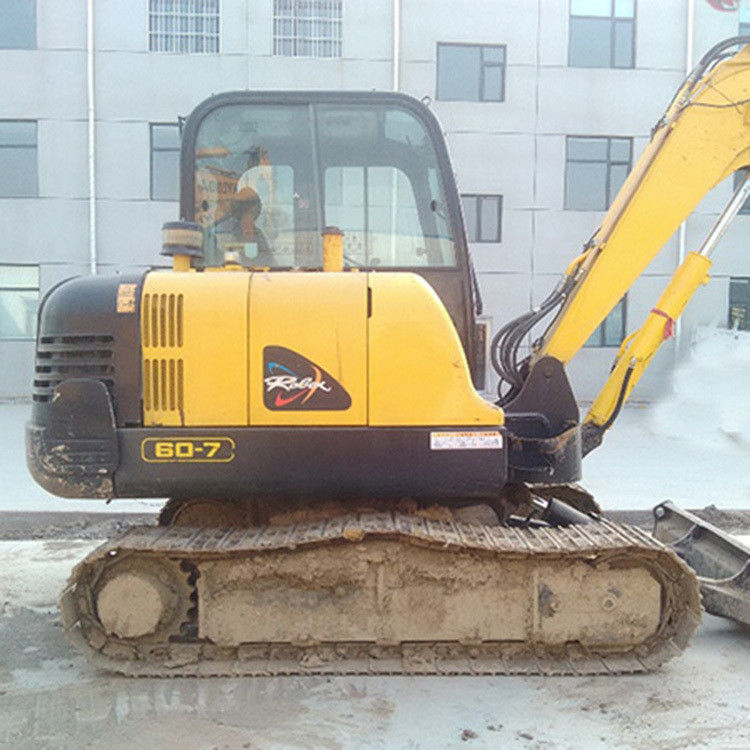 6 ton Hyundai używane koparki kołowe R60-7 Hyundai używane koparki Crawler 60