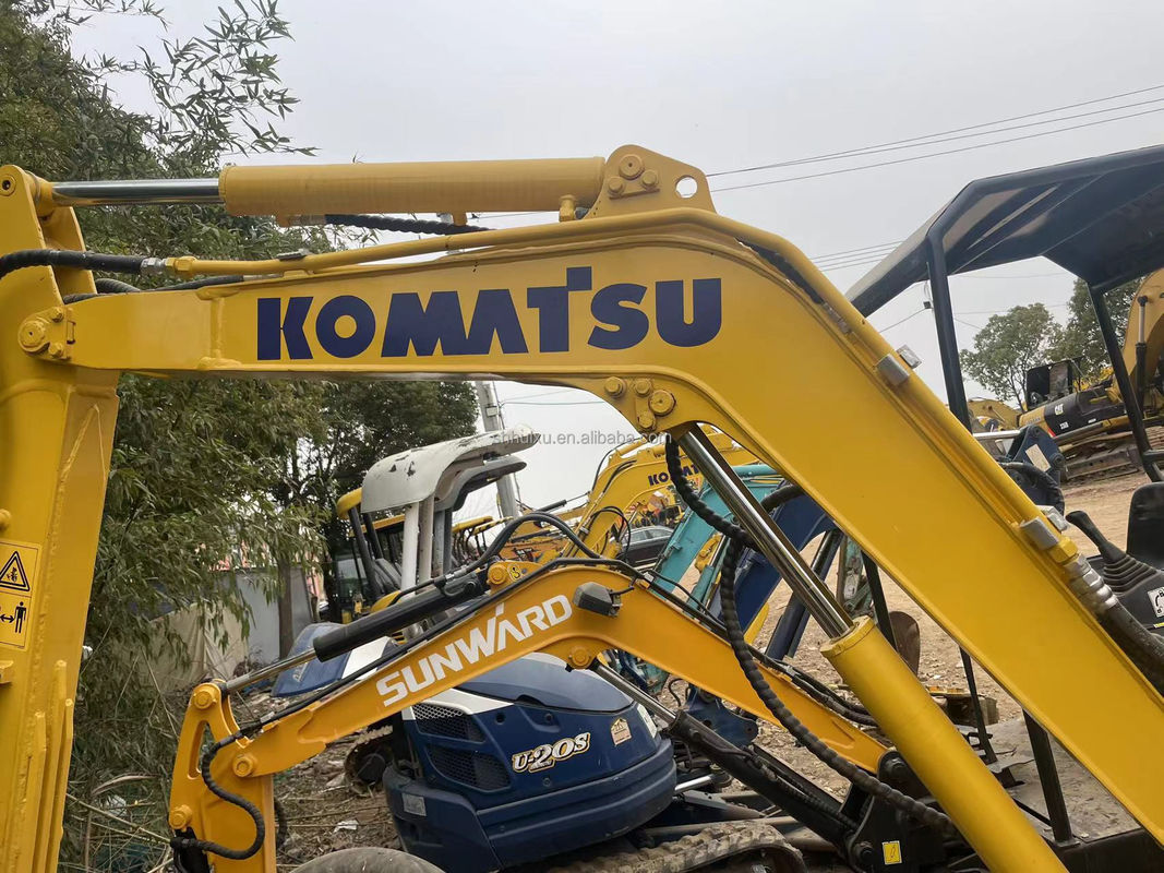 Najmniejszy mini grabarz Komatsu PC20 bez kabiny mały grabarz używane maszyny mini grabarz najlepszy grabarz pełzający