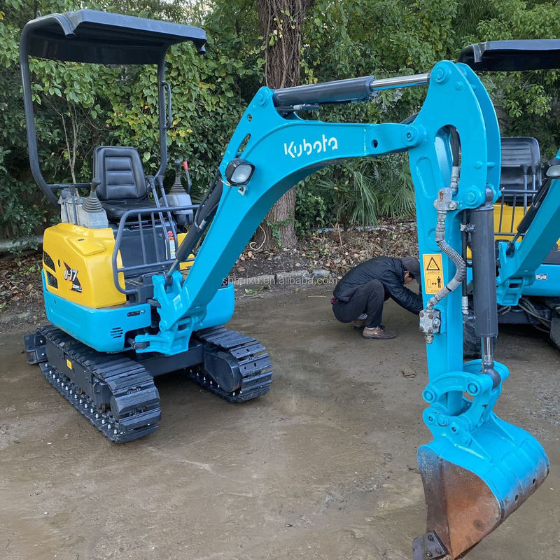Używany 2T Kubota U17 naładowany wygrzewacz hydrauliczny z napędem napędowym mają wysoką jakość z zniżką na budowę Kubota U35
