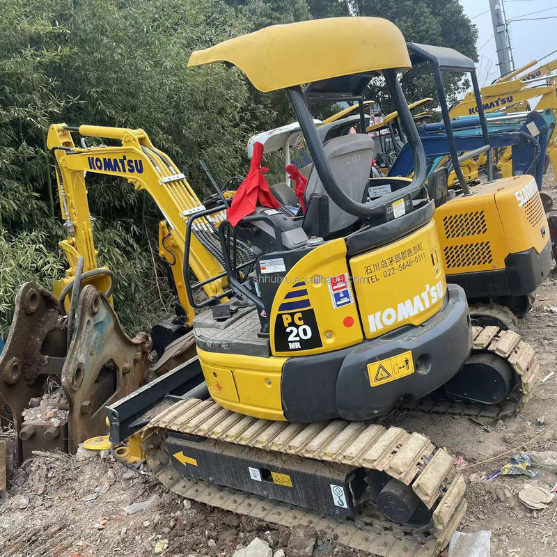 Komatsu mini PC20 bez kabiny mały koparz używane maszyny Komatsu mały grabarz japoński używany grabarz na sprzedaż