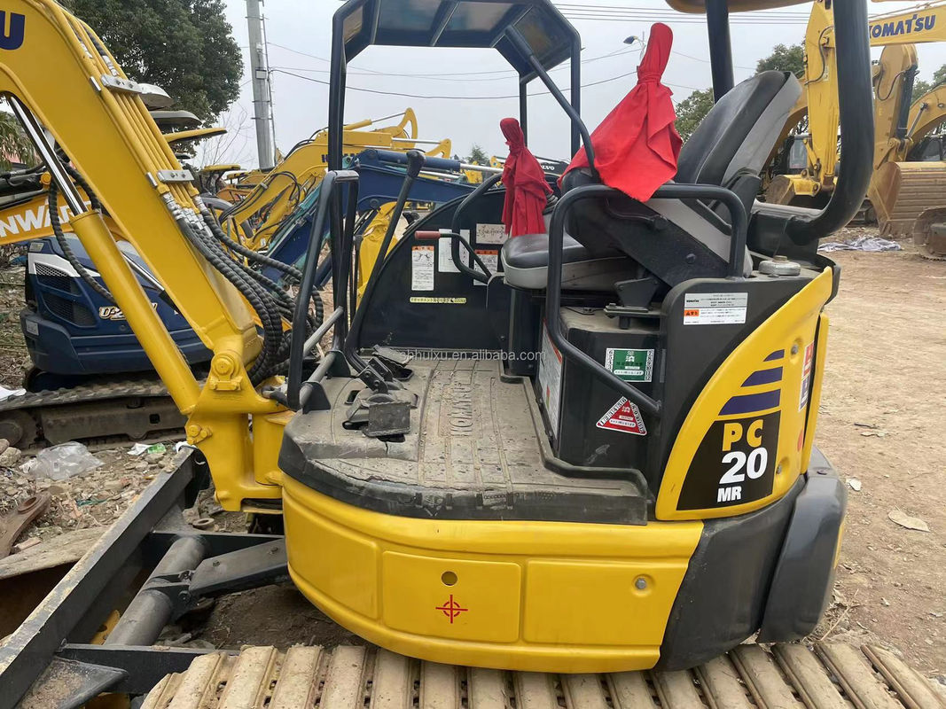 Komatsu mini PC20 bez kabiny mały koparz używane maszyny Komatsu mały grabarz japoński używany grabarz na sprzedaż
