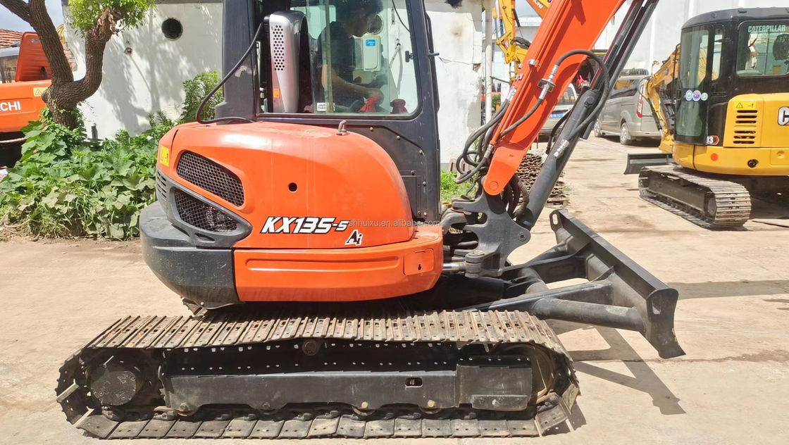 Stosowany mini grabarz Kubota Kx135-5 grabarz używany małe maszyny grabarz używany używany grabarz do sprzedaży