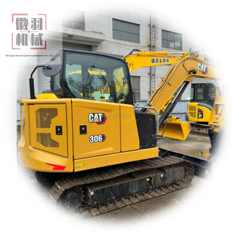 Nowo przybyli 99% Grabarz wykopacz używany Caterpillar cat306 używany Japonia silnik cat 306 certyfikat EPA