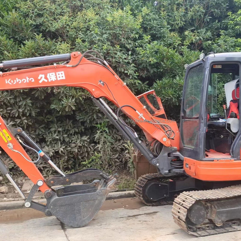 Niski czas pracy używany grabarz hydrauliczny Kubota Kx135-5 używany grabarz