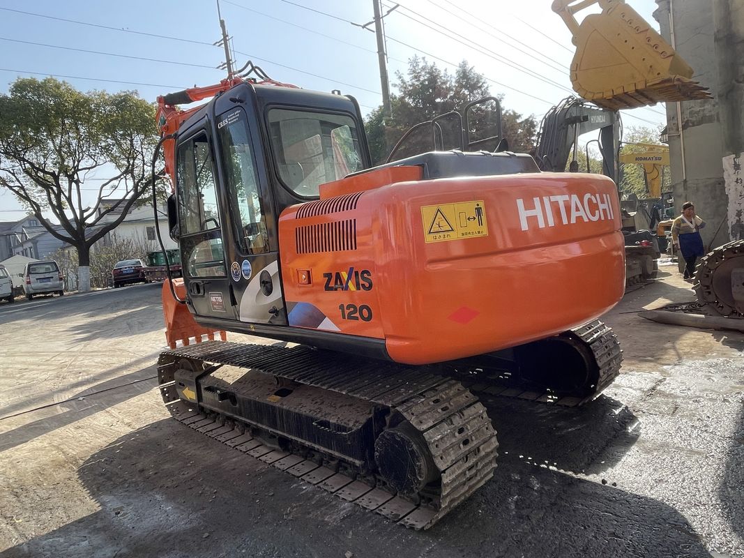 używana maszyna użytkowana koparka HITACHI 120 w niskiej cenie do sprzedaży