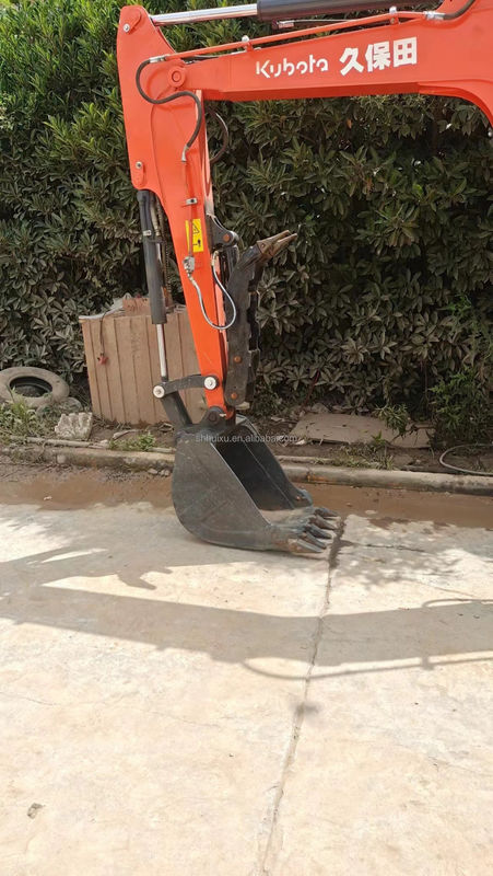 Niski czas pracy używany grabarz hydrauliczny Kubota Kx135-5 używany grabarz