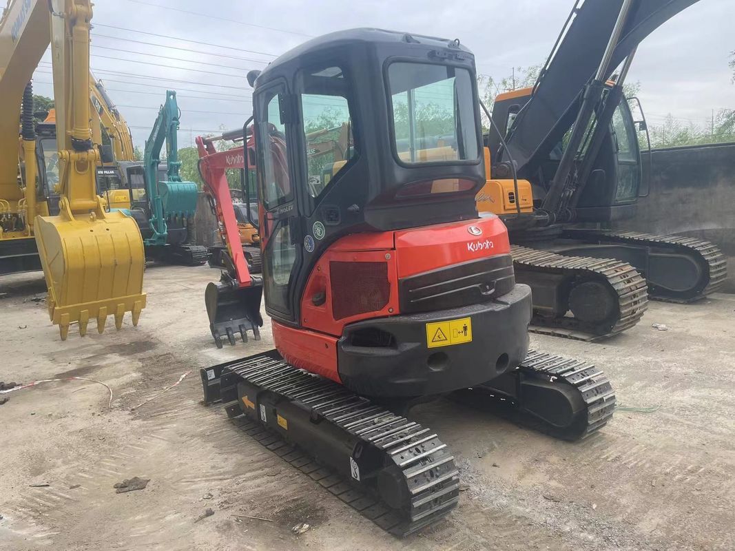 Niski czas pracy ręczna koparka Kubota U35 używana używana koparka hydrauliczna z wysokiej jakości silnikiem i pompą koparka używana cena