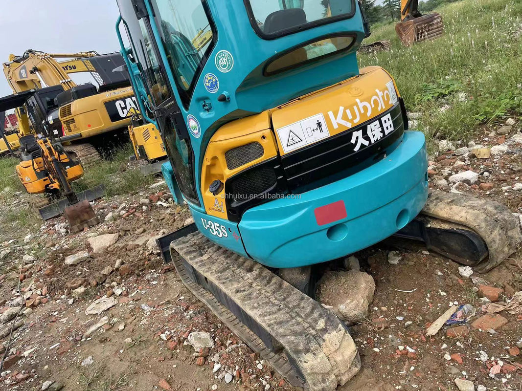 Niski czas pracy Kubota U35S koparka sprzedaż używany koparz z wysokiej jakości silnikiem i pompą koparka używany tani używany sprzęt
