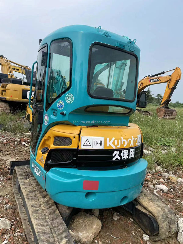 Niski czas pracy Kubota U35S koparka sprzedaż używany koparz z wysokiej jakości silnikiem i pompą koparka używany tani używany sprzęt