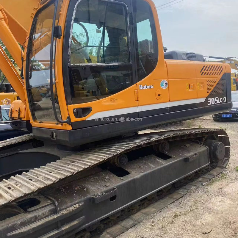 30000KG oryginalna koparka HYUNDAI 305 używane koparki 1,2m3 pojemność wiadra