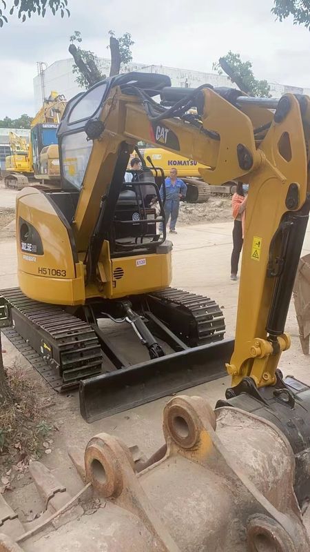 Używane koparki spacerowe CAT302.5 bez kierowcy kabiny używany koparz mini koparki na sprzedaż mini koparki sprzedaż