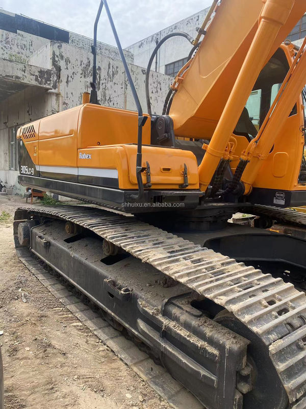 30000KG oryginalna koparka HYUNDAI 305 używane koparki 1,2m3 pojemność wiadra
