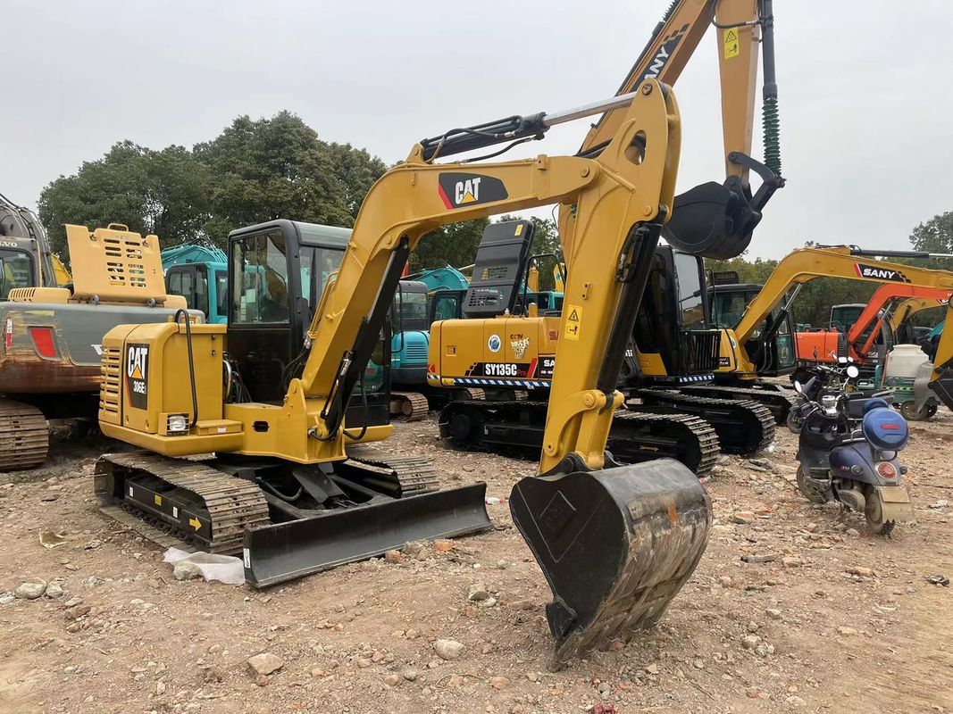 Wykorzystany mini grabarz CAT306E grabarz używany maszyny 6ton kot grabarz używany China mini grabarz