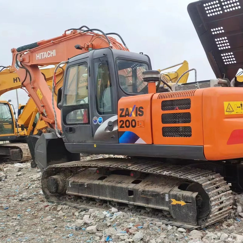 Wyposażony japoński Hitachi Ex200 w dobrym stanie Excavator Excavator maszyny budowlane w dobrym stanie do sprzedaży
