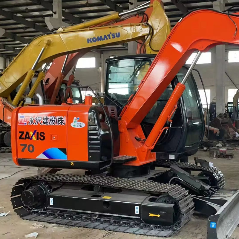 Ekskawator mini Hitachi maszyna budowlana rok 2019 Zx70 crawler używany ekskawator na sprzedaż Mają EPA
