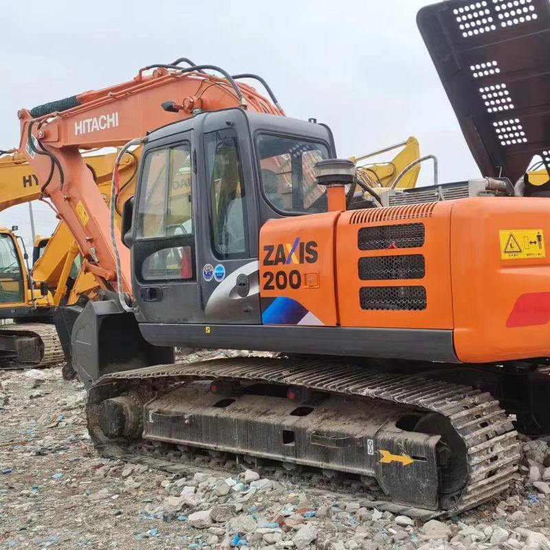 Sprzedaż używanej japońskiej firmy Hitachi Ex200 EX130 EX60 EX70 Excavator Excavator maszyny budowlane używane w dobrym stanie