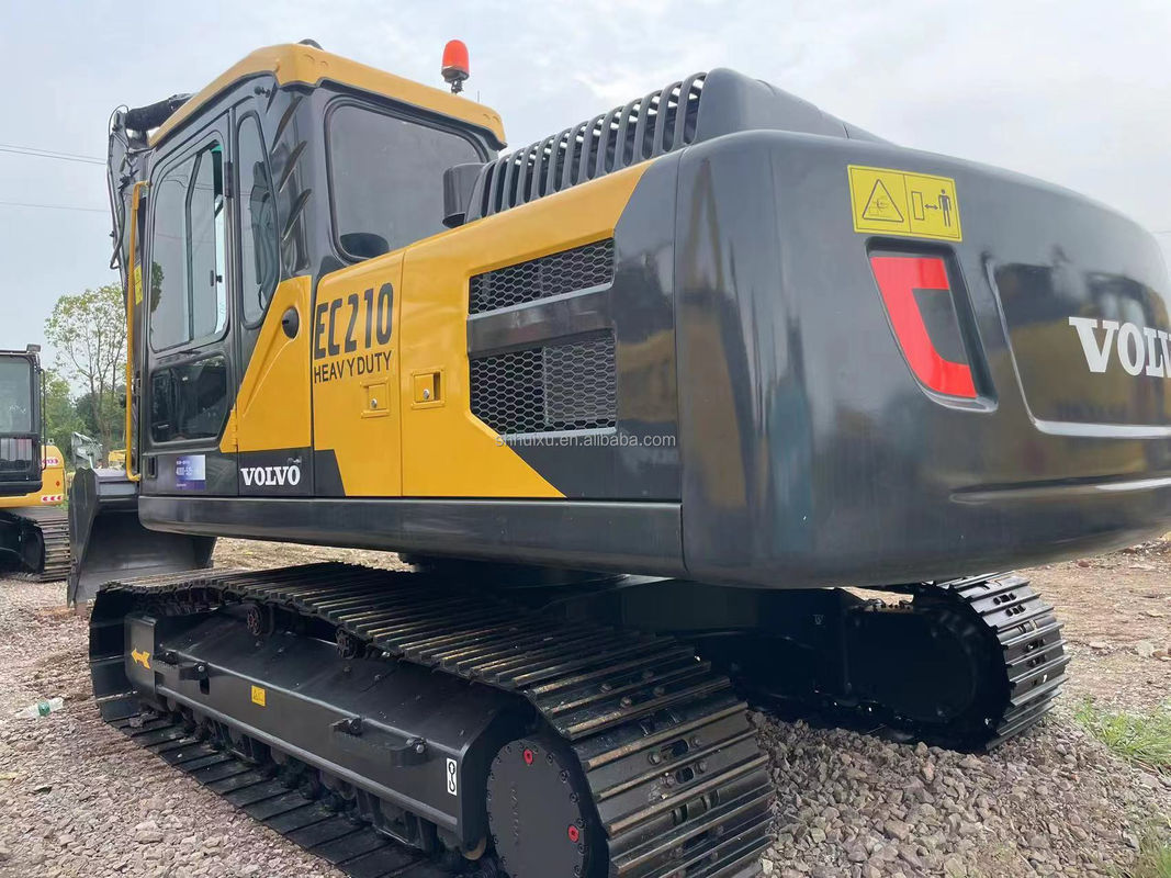 Sprzedaż używanej koparki Volvo EC210 koparka użyte maszyny 21 ton koparka Volvo użyte koparka z drugiej ręki