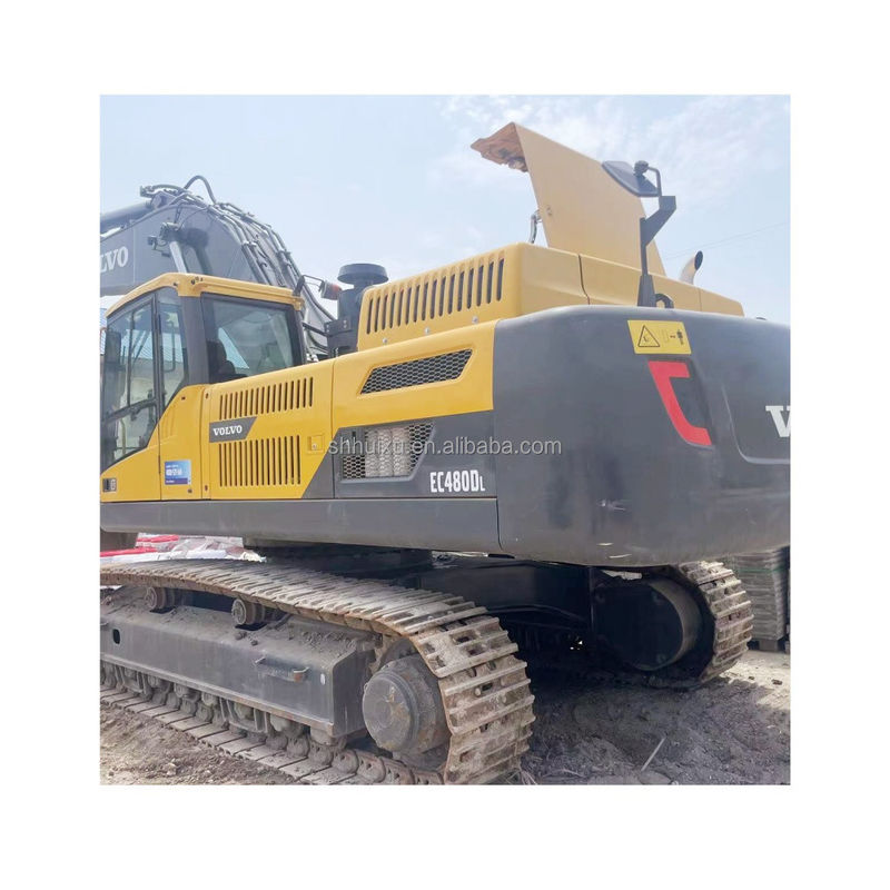 Użyte koparki VOLVO EC480/Szwajcaria oryginalne maszyny i urządzenia ciężkie maszyny i urządzenia używane maszyna 48T