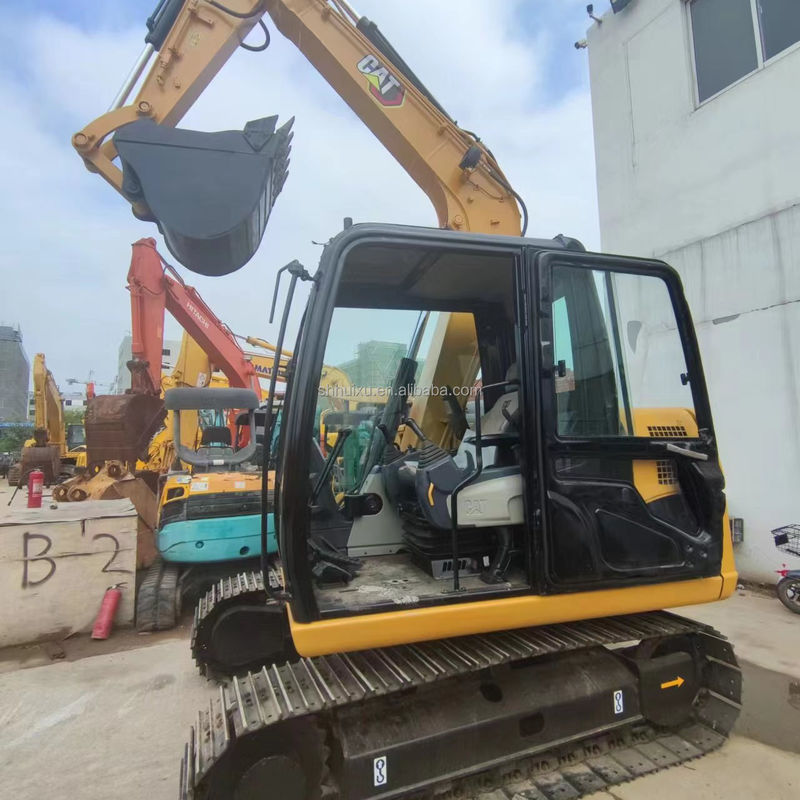 Stosowany grabarz CAT307 cat 307 Caterpillar z drugiej ręki niska cena w dobrym stanie 7 ton