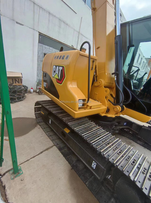 Stosowany grabarz CAT307 cat 307 Caterpillar z drugiej ręki niska cena w dobrym stanie 7 ton
