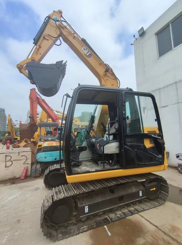 Stosowany grabarz CAT307 cat 307 Caterpillar z drugiej ręki niska cena w dobrym stanie 7 ton