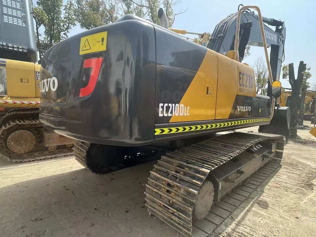 21000kg Stosowany hydrauliczny grabarz wędrówkowy Volvo Ec210 używany 1,1 m3 Pojemność wiadra