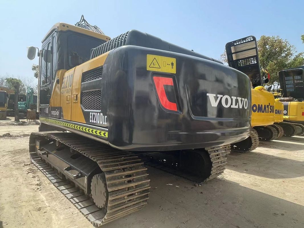 21000kg Stosowany hydrauliczny grabarz wędrówkowy Volvo Ec210 używany 1,1 m3 Pojemność wiadra