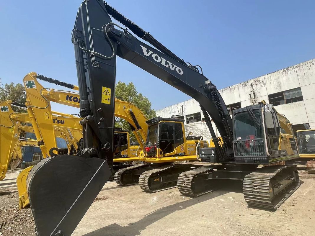 21000kg Stosowany hydrauliczny grabarz wędrówkowy Volvo Ec210 używany 1,1 m3 Pojemność wiadra