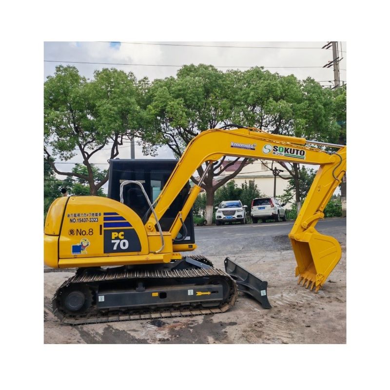 Wykorzystane koparki KomatsoPC70-8 Maszyna/ używany robotnik typu KomatsoPC70-8 200-8 130 Japan Maszyny budowlane